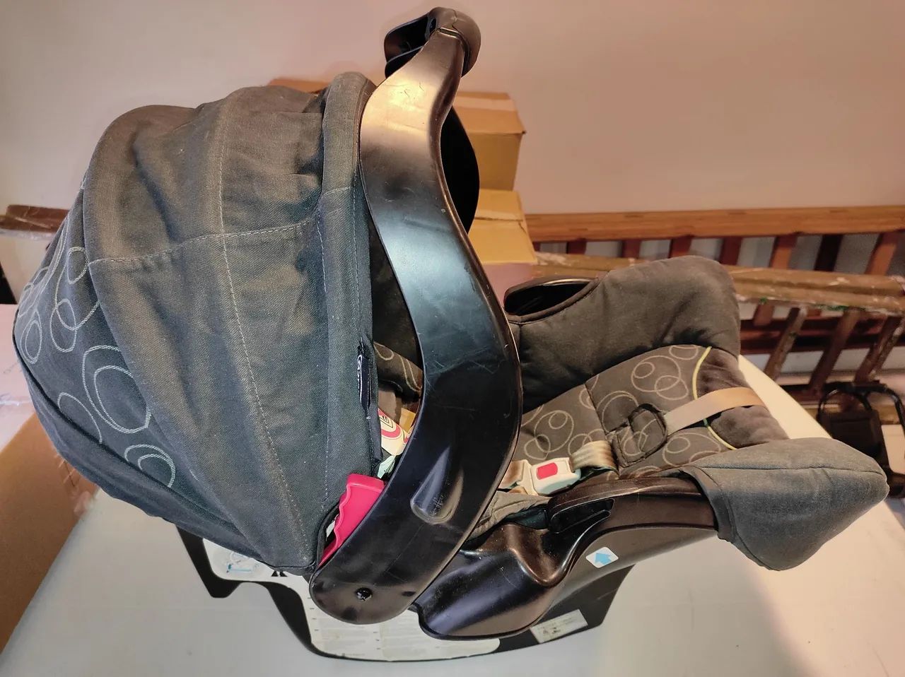 Cadeirinha bebê conforto para carro Graco- Usada - Foto 4