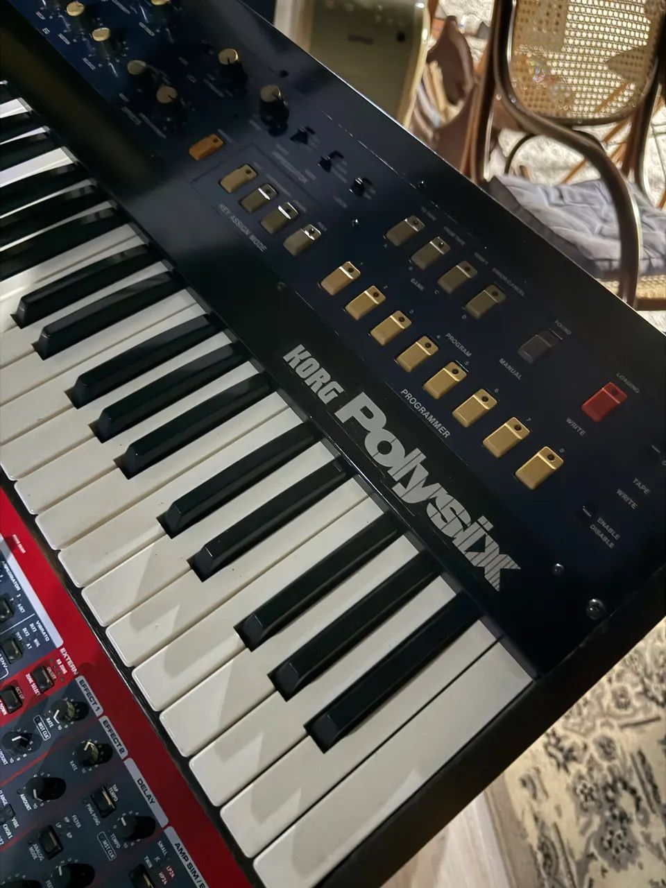 Teclado sintetizador Korg Polysix Kiwi (kit completo