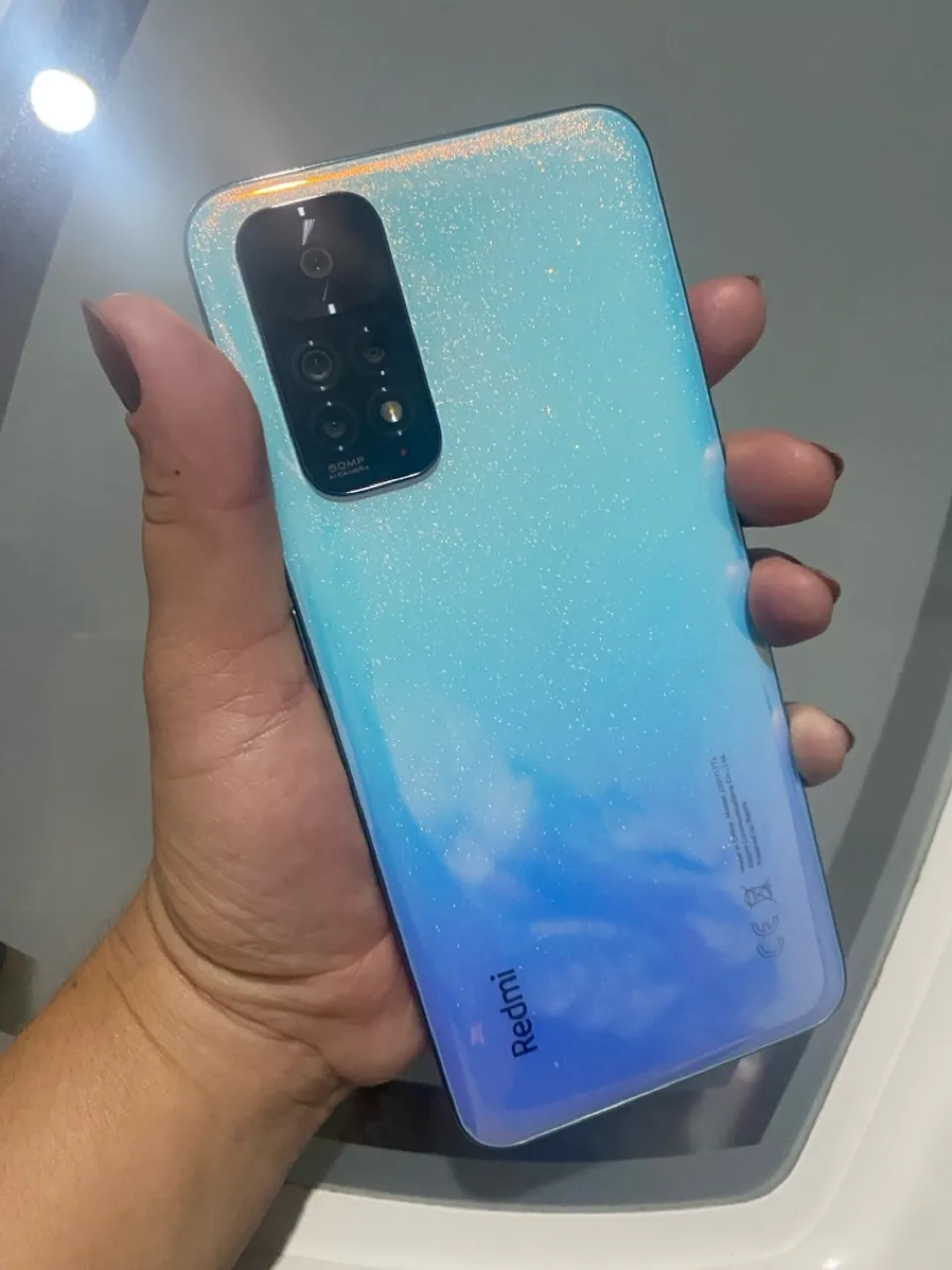 Celular xiaome note 11 sem marcas de uso, seminovo, todo original.
