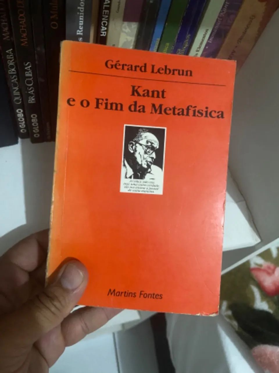 LIVRO RARO DE FILOSOFIA 