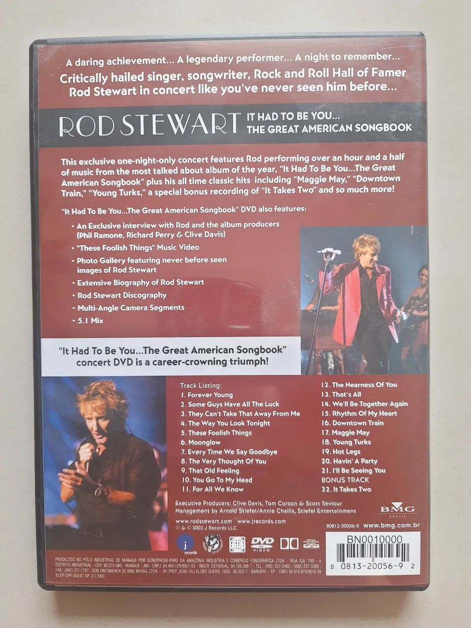 DVD Rod Stewart It Had to be you - Foto 3