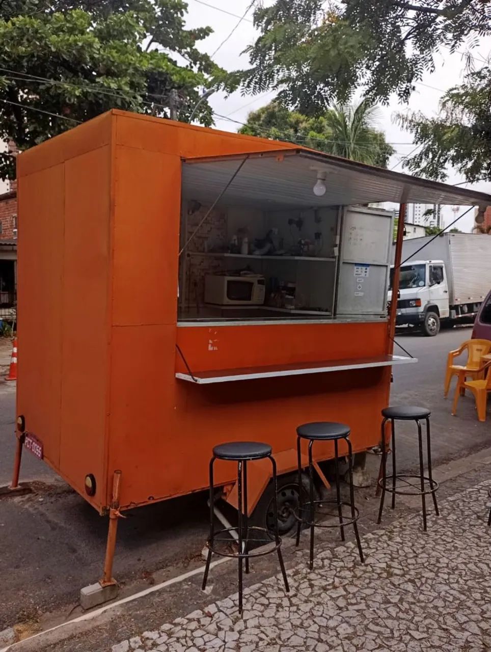 Trailer/Carrinho Comercial para Food Truck