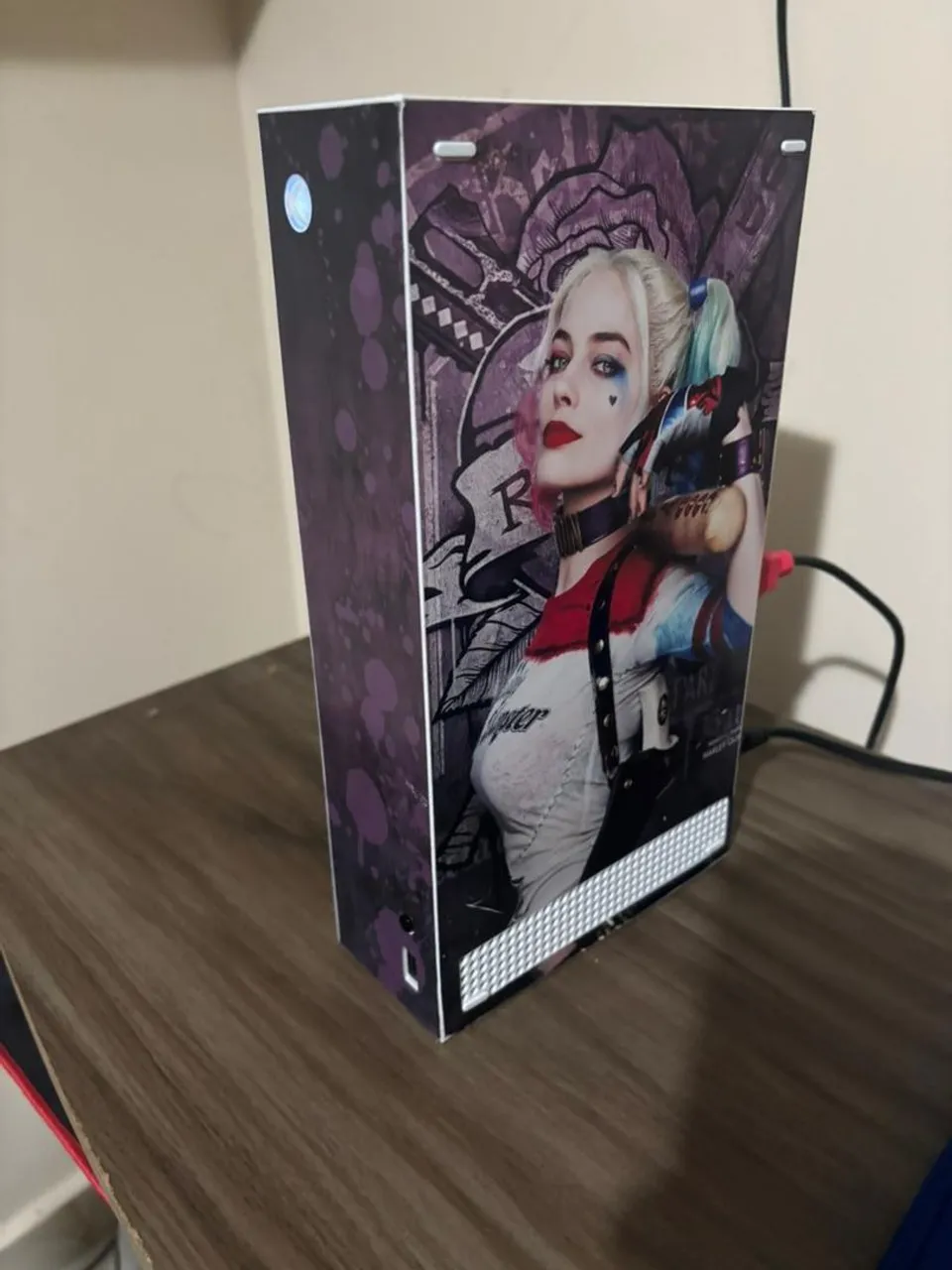 Xbox Series S Customizado Harley Quinn