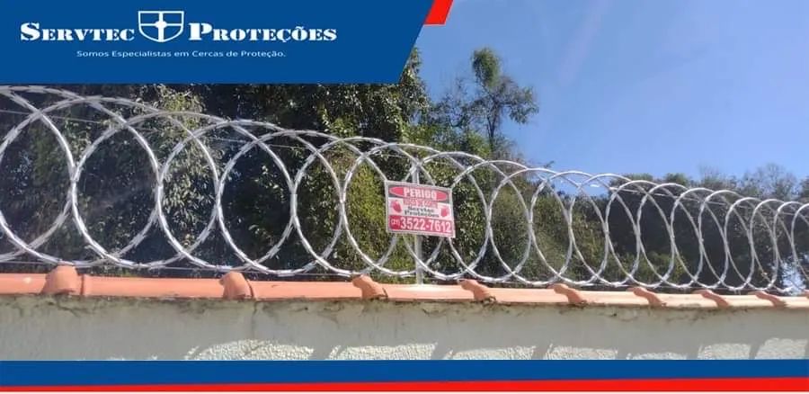 Concertina Flat Galvanizada - Proteção Moderna - Foto 2