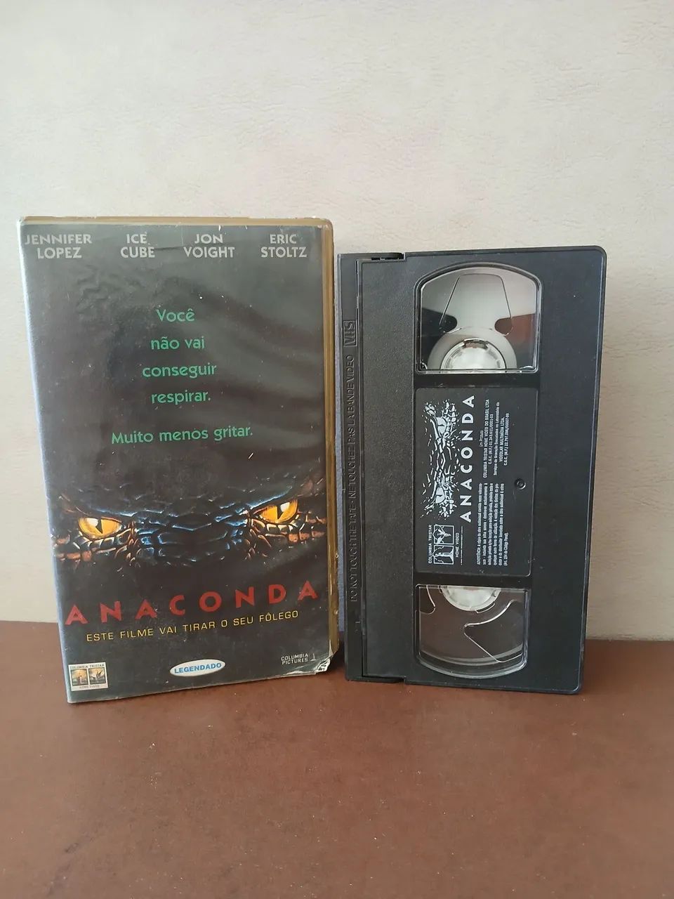 VHS Anaconda (Legendado) e Anaconda 2 (Dublado) - Foto 3