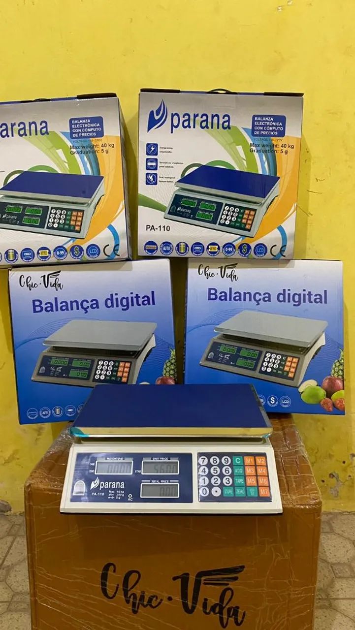 Balança Digital 40kg com Visor LED - Oferta Especial - Foto 2