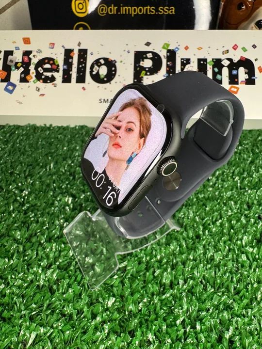 Lançamento 2025 SmartWatch Series 10 s10 Hello Plum Novo - 3 Cores - Foto 2