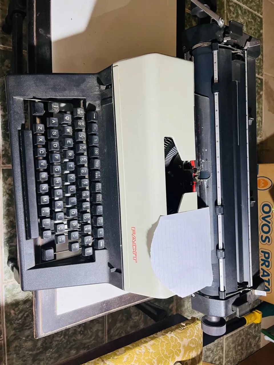 Máquina de Escrever Facit65171898070147125