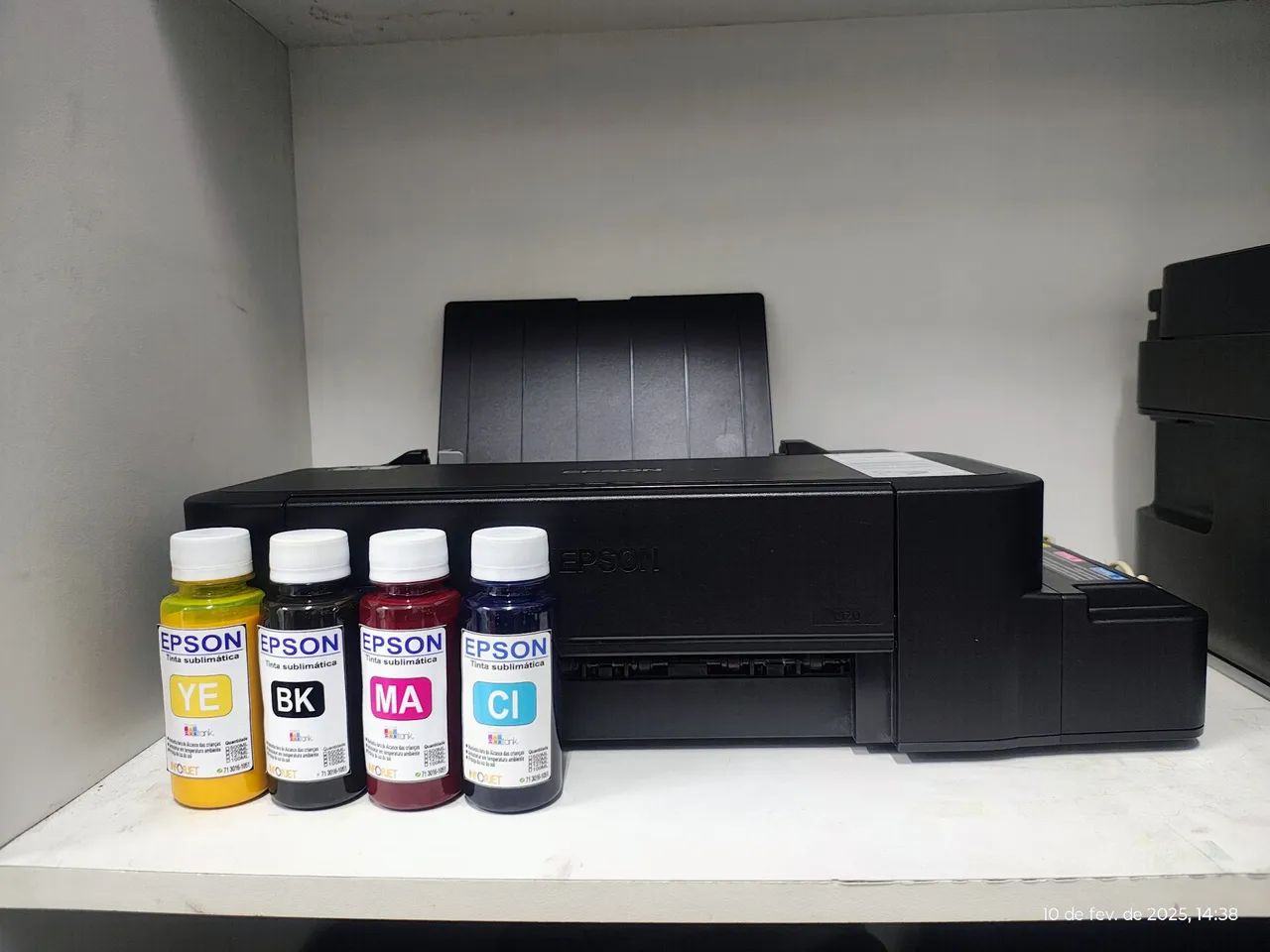 Impressora Epson com Tintas Sublimáticas