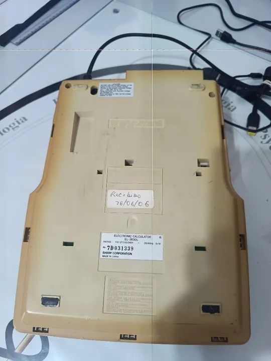 Calculadora Sharp Eletrônica com Impressora funcionando  - Foto 2
