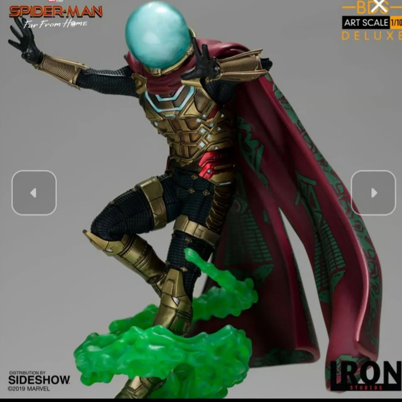 Mysterio Deluxe Iron Studios Spider-Man Far From Home<br><br> - Foto 4