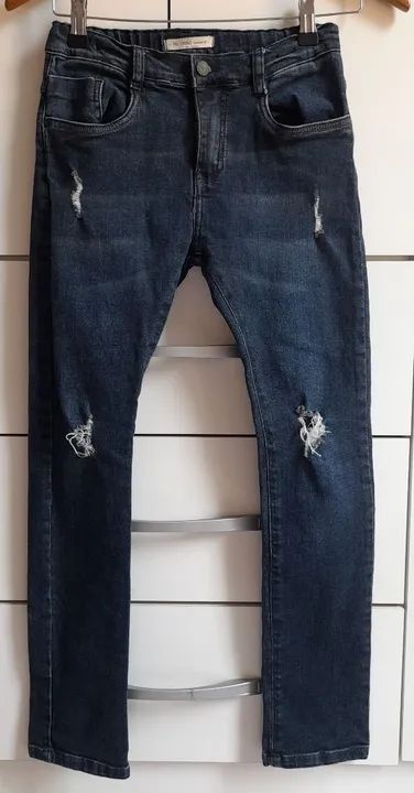 Calça jeans tamanho 10 anos 