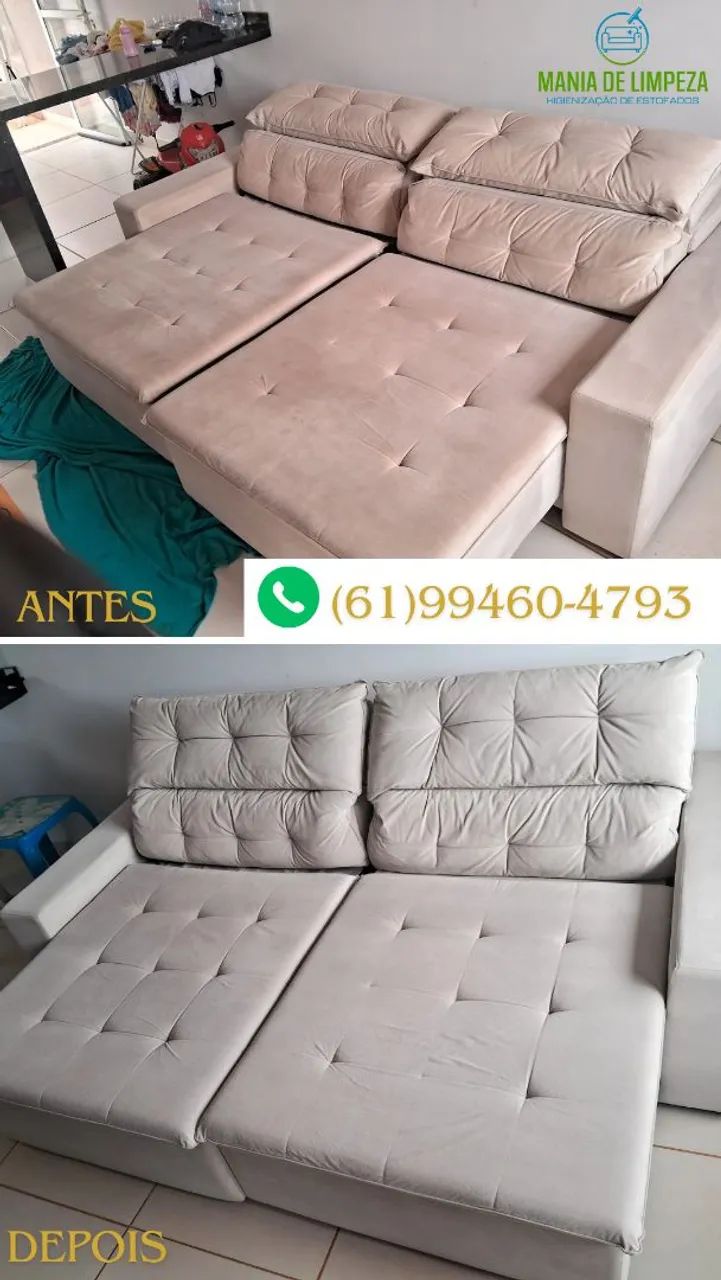 Limpeza e Impermeabilização de Estofados  - Foto 3