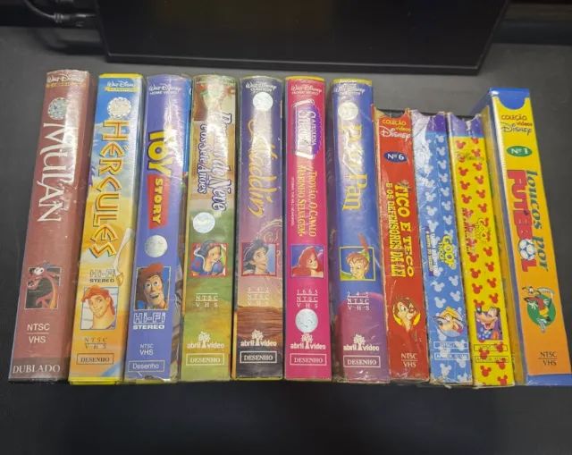 Coleção de VHS Disney