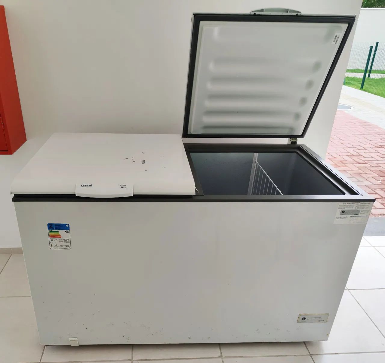 Freezer Seminovo Deitado 534 litros - Foto 3