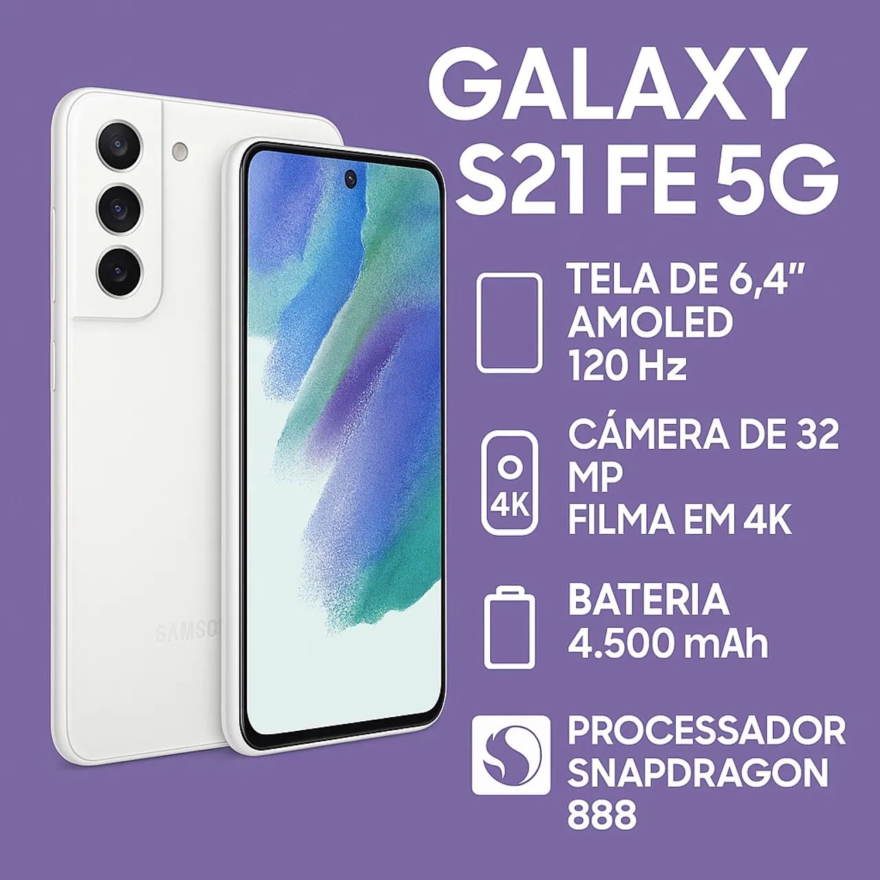 Calcular Galaxy S21 FE 5G 6Gb/128