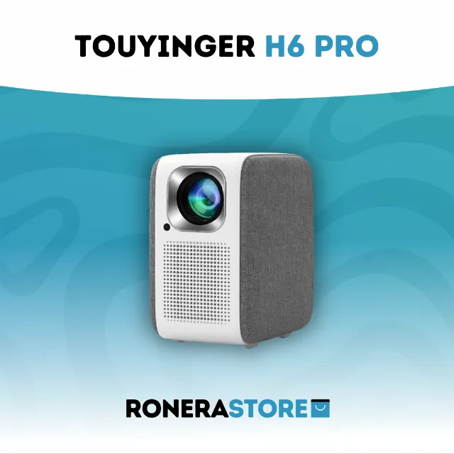 OFERTA Projetor Touyinger H6 Pro Smart Android 1080p Full HD LED LCD