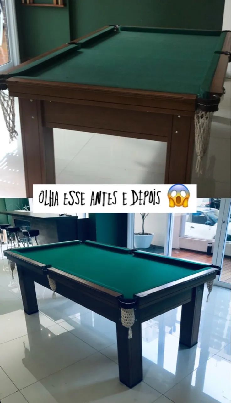 REFORMA DE MESA DE SINUCA  E PING PONG  - Foto 4