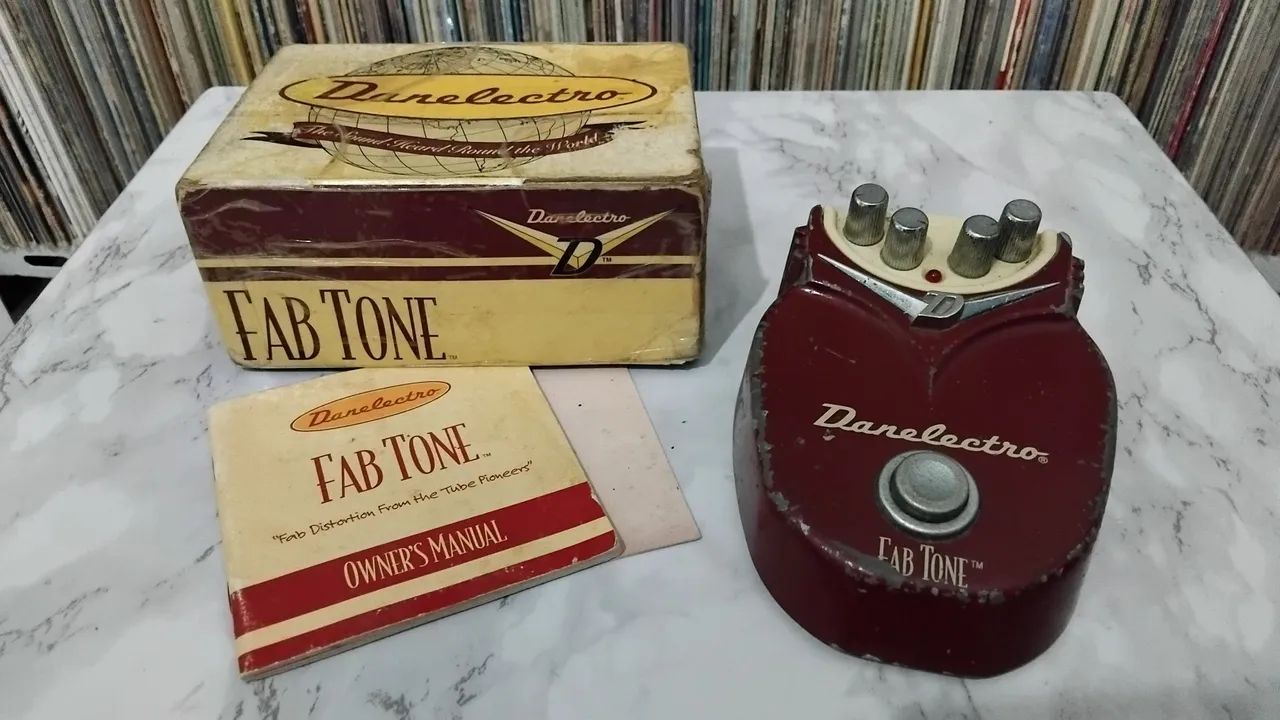 Danelectro Fab Tone ギターエフェクター Pedal Danelectro 'Fab Tone' p/ Guitarra - Instrumentos musicais