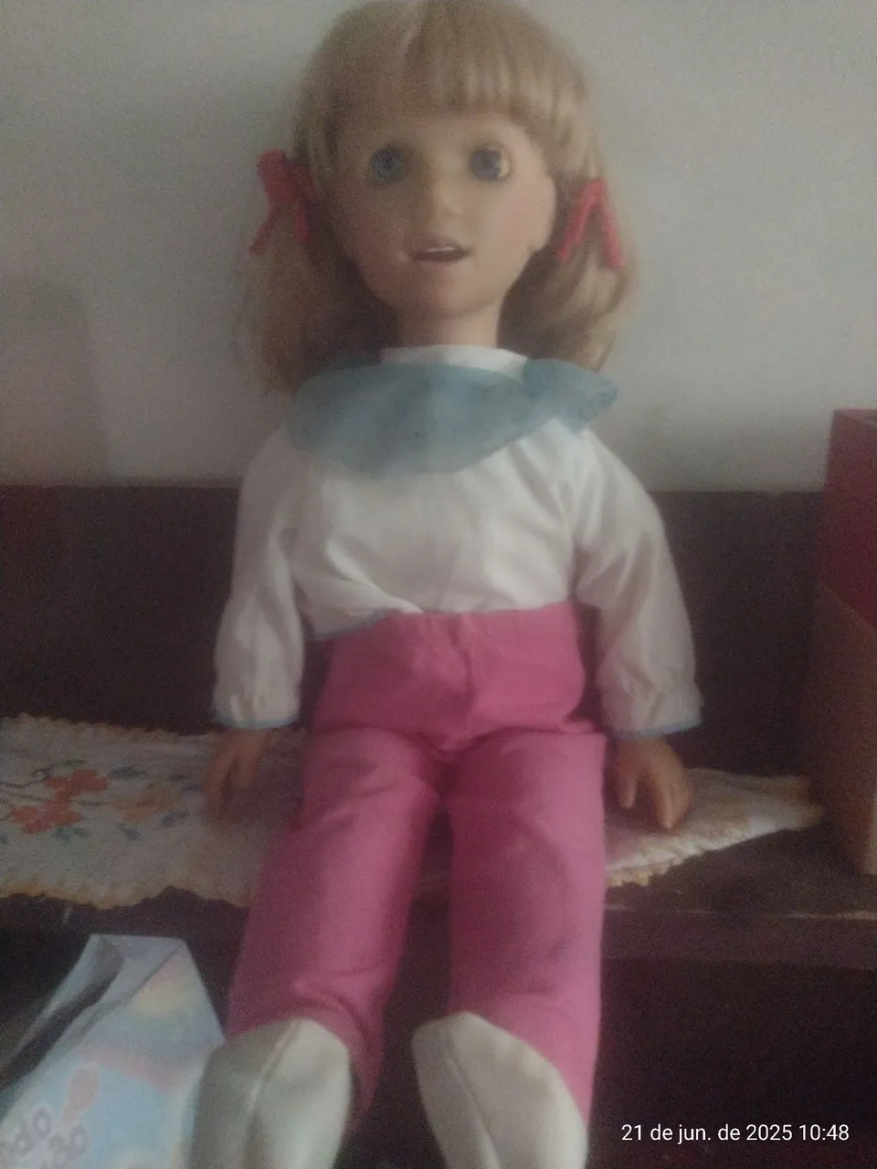 Boneca Nádia antiga 