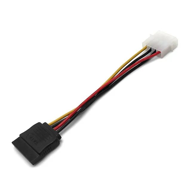  Cabo de Forca SATA para Molex IDE PlusCable PC-STF015 15cm - WZetta - Foto 3