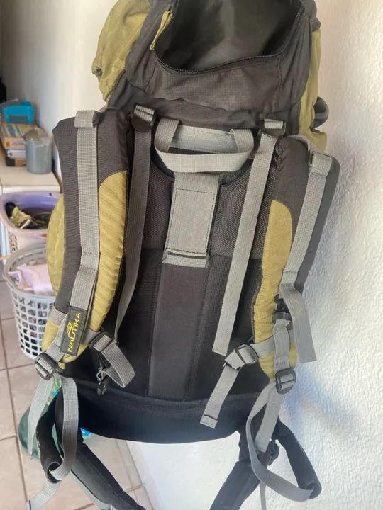 Mochila cargueira nautika dubai 45l acampamento - Foto 2