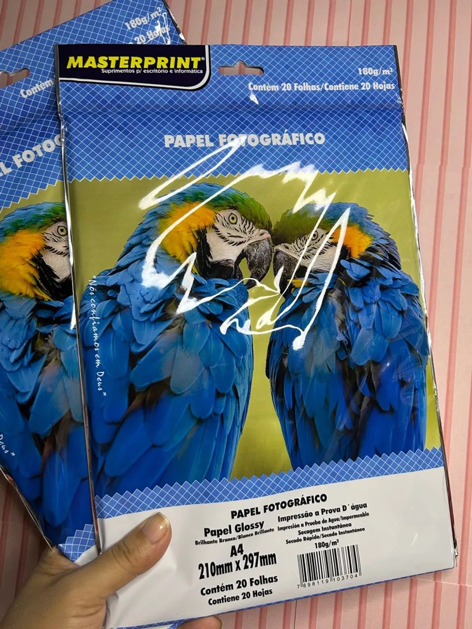 Papel Fotográfico Glossy A4 Masterprint