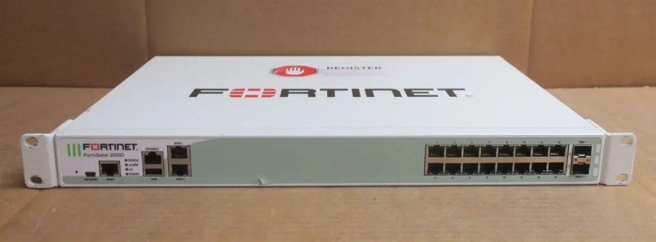 Fortinet Fortigate 200D FG 200D 16x 1GbE RJ45 2x 1GbE