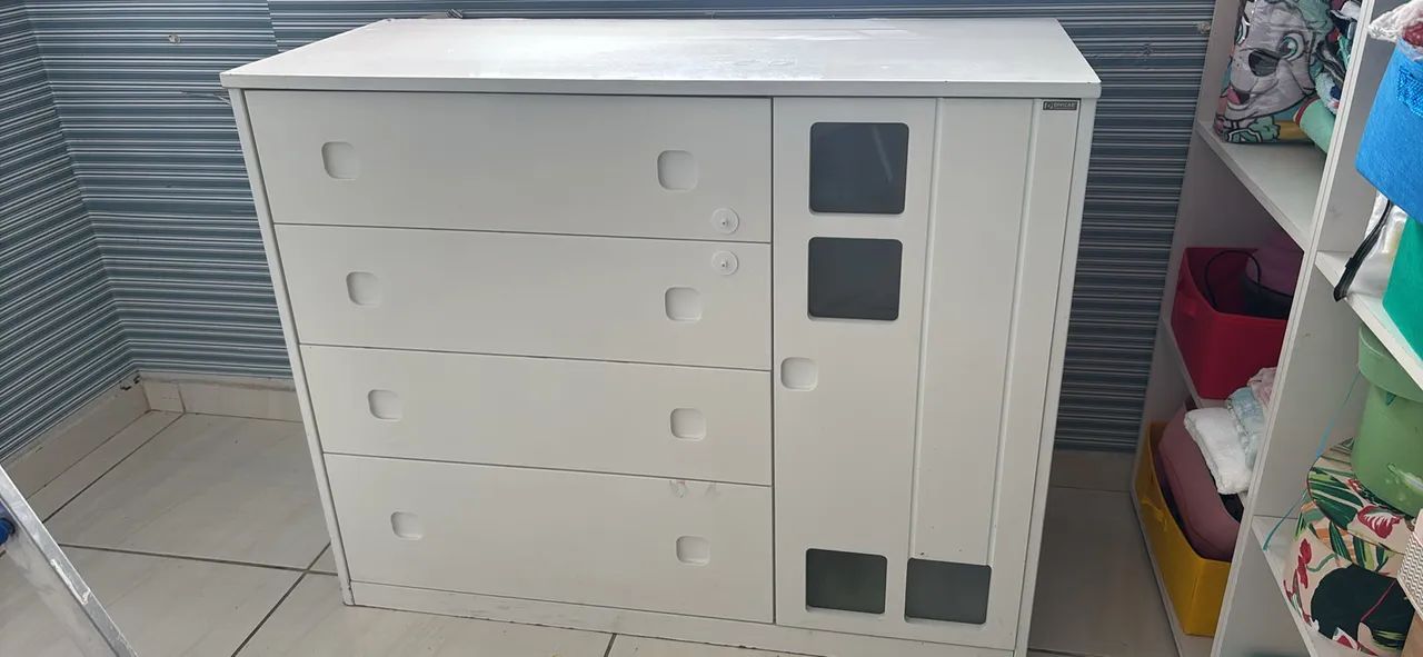 Cômoda infantil 100% MDF