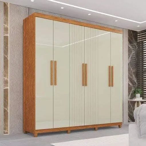 Guarda-Roupa Portugal Frisson 6 portas  - Foto 2