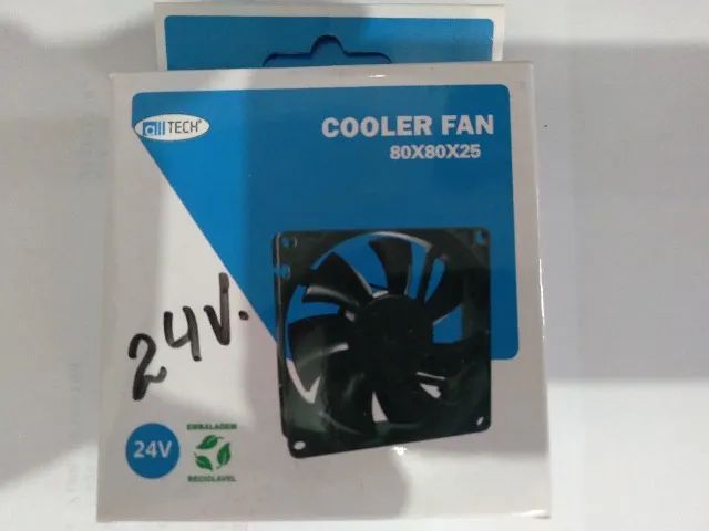 Cooler 24 volts All Tech 80x80x25 