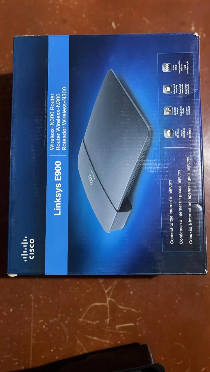 Roteador Wireless Linksys E900 Wireless-N300