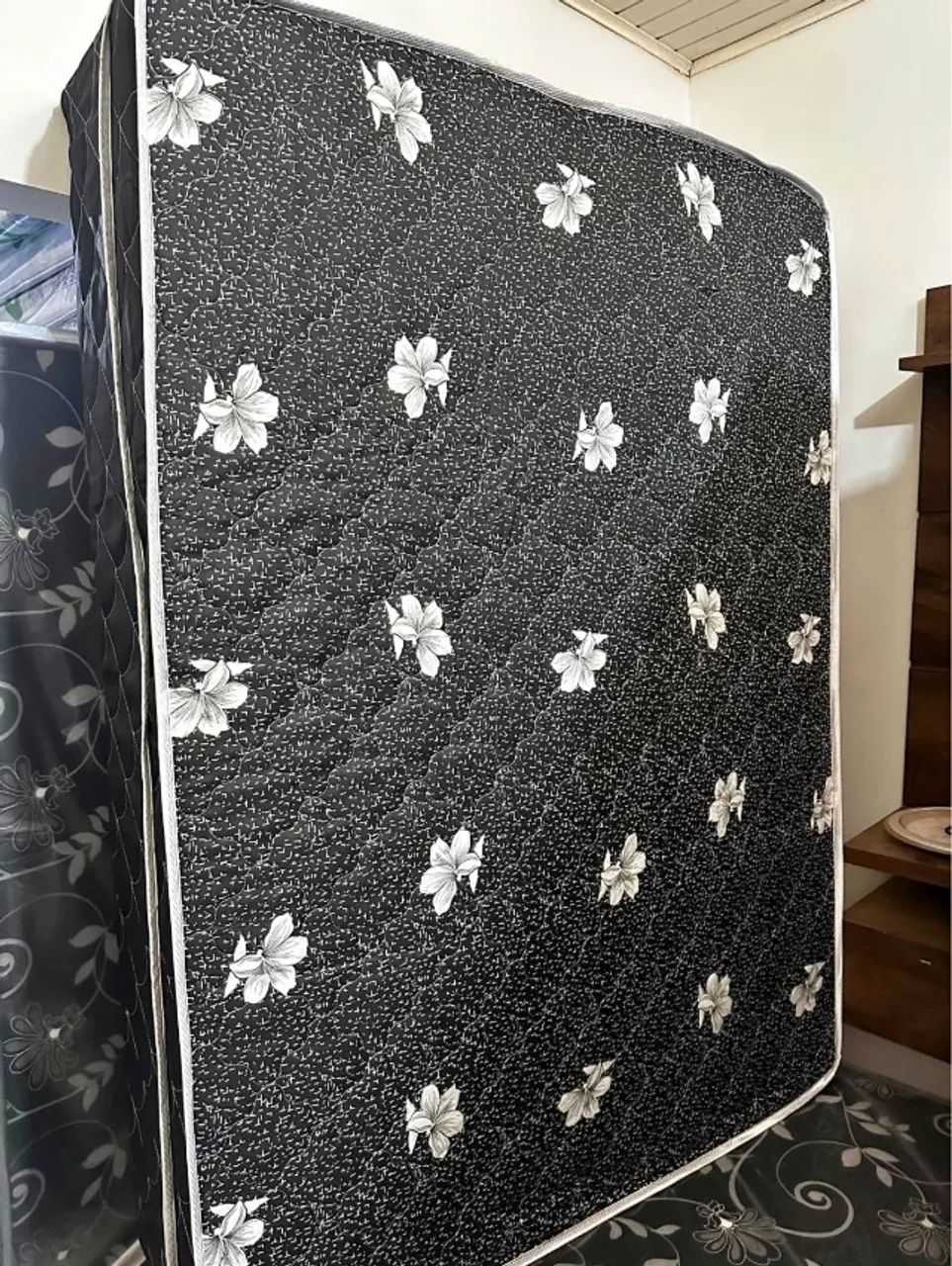 Cama box solteiro suporte