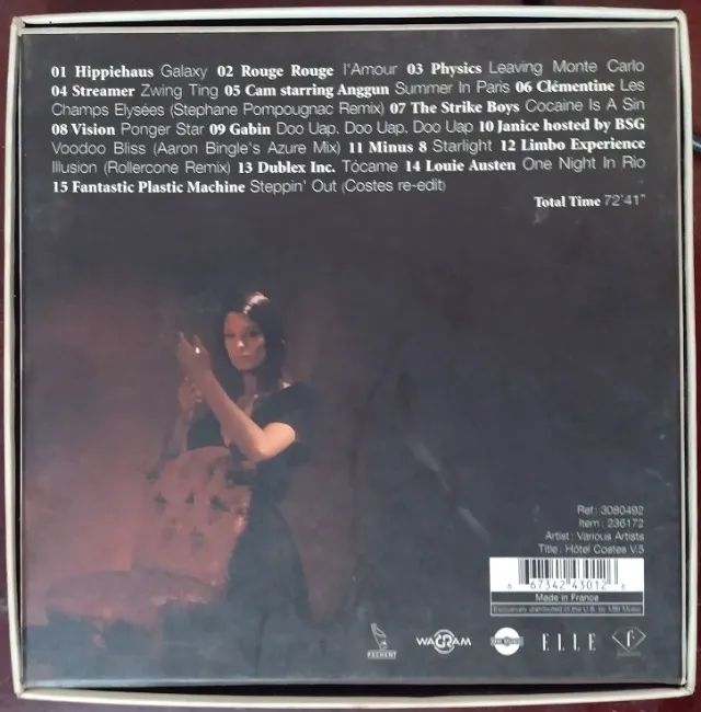 Cd de 2002  Importado "H Costes 5" - Stéphane Pompougnac - PSCHENT - França - É vintage - Foto 2