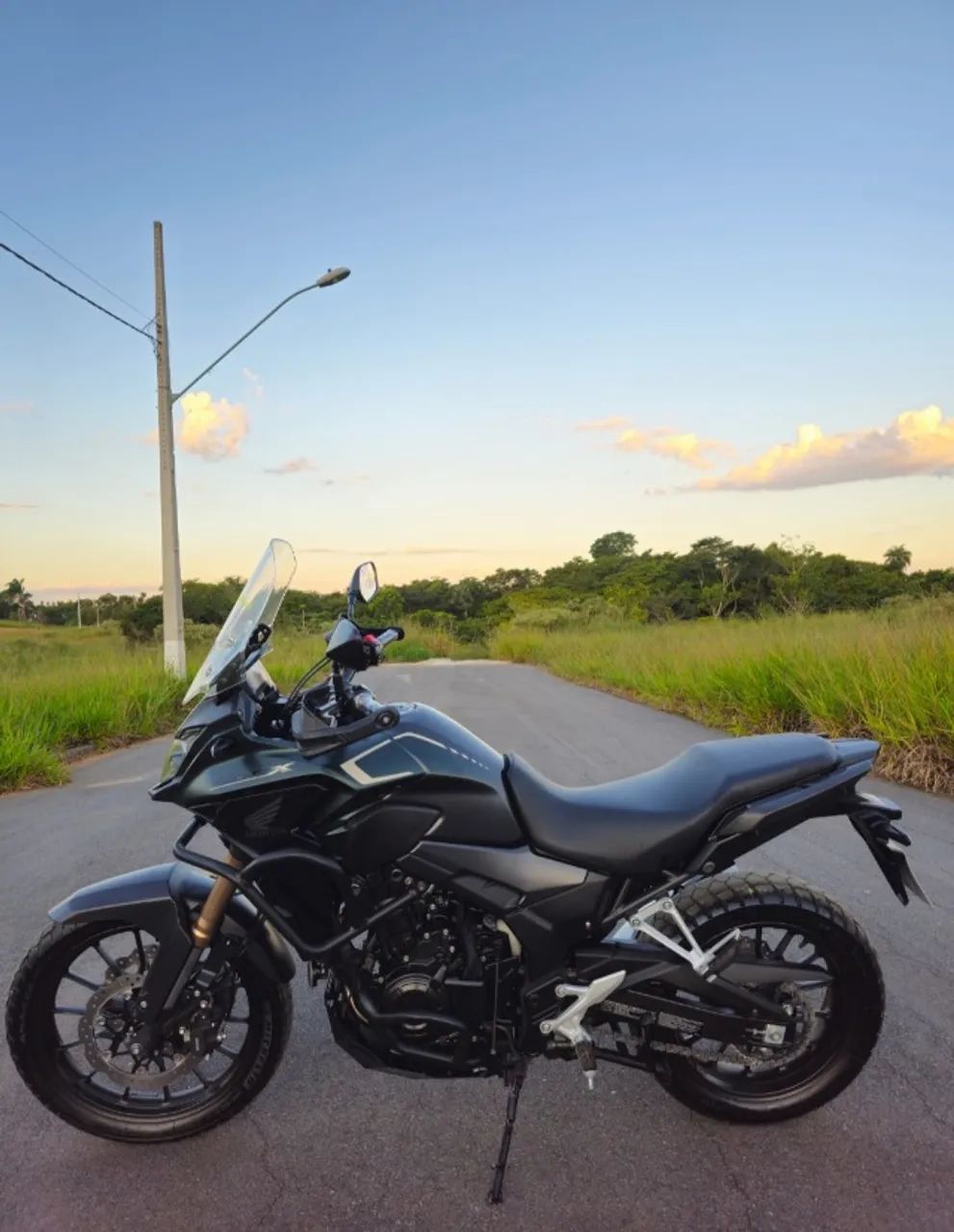 CB 500X ABS 2023 MOTO IMPECÁVEL SEM DETALHES 