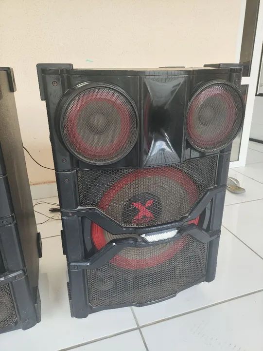 Vendo Par de Caixas do Som LG CM 9740 - Foto 3