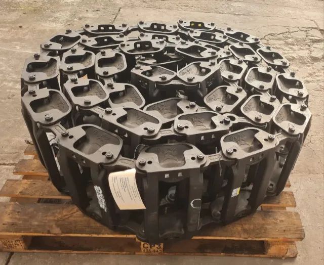 Implemento Esteira De Aço 10x16,5 Para Mini Carregadeiras - Foto 5