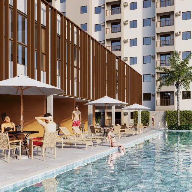 Vendo Apartamento de 2 ou 3 Quartos, em Condomínio Clube.  - Foto 3