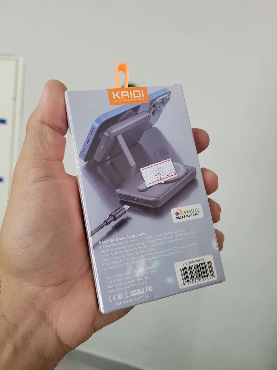 Power Bank 5000mah com Indução  - Foto 2