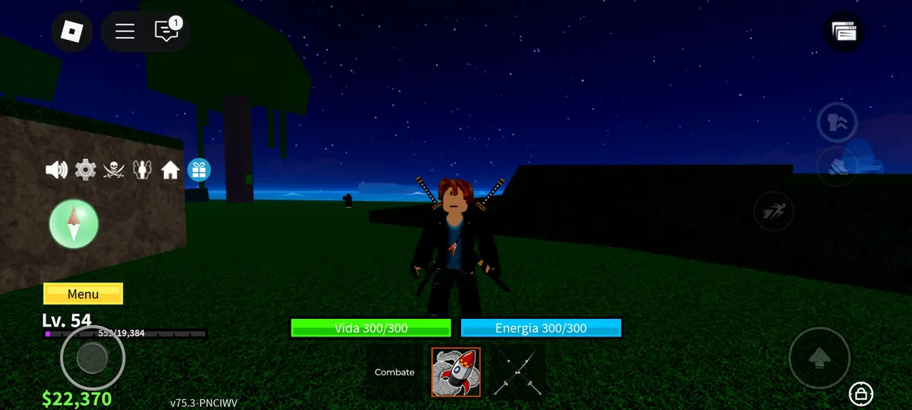 Conta de Blox Fruits para iniciantes