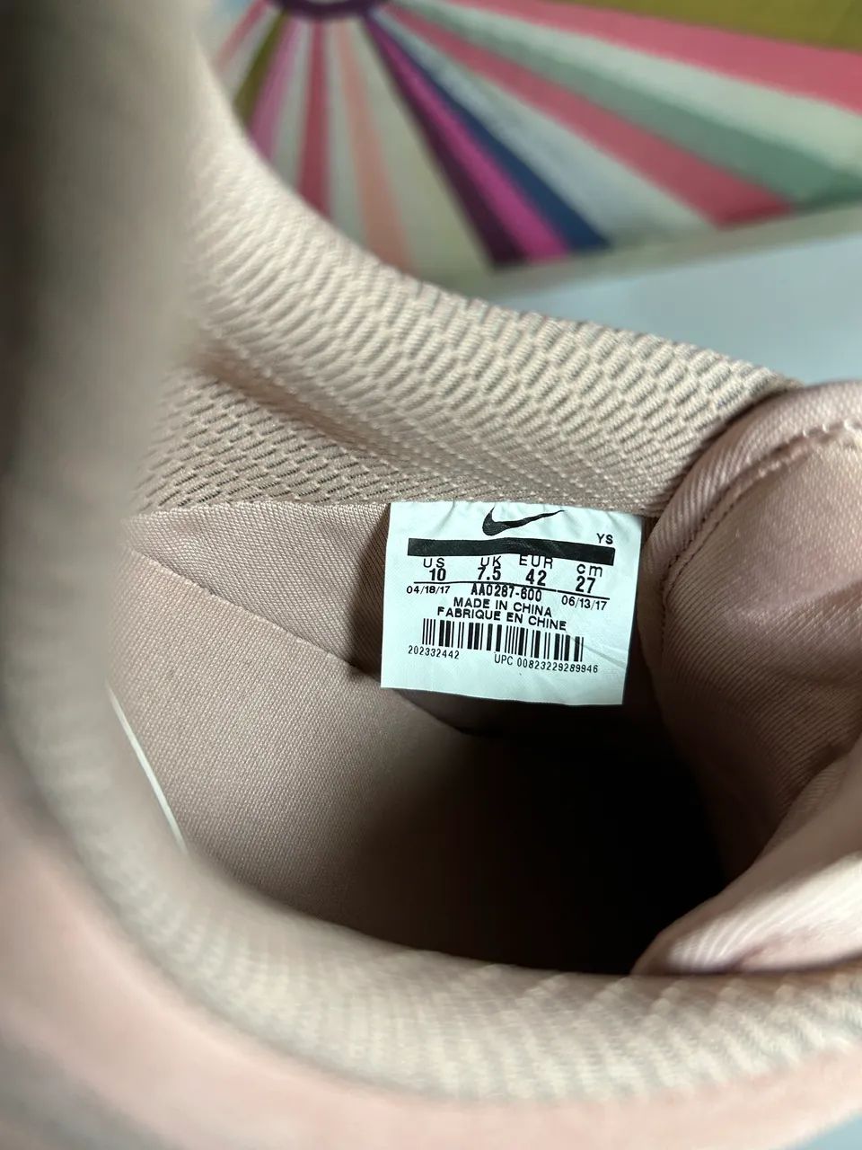 Nike Air Force 1 Low Particle Pink Gum - Foto 5