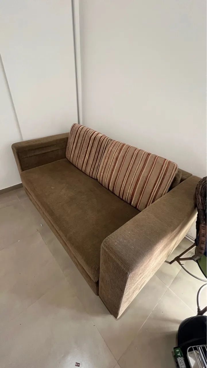 Sofá Cama Marrom