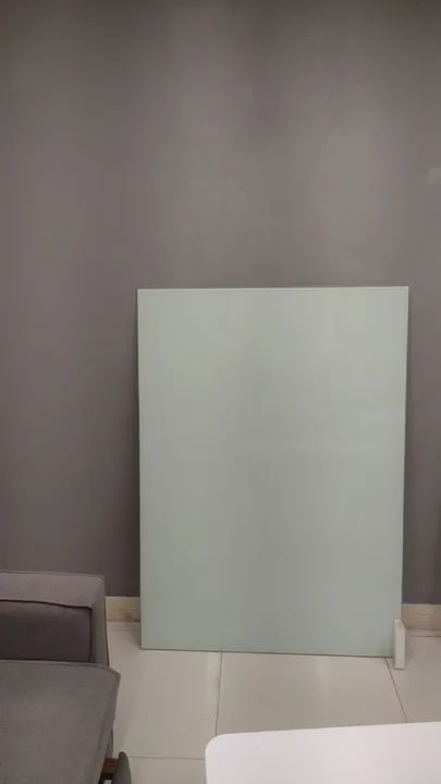 Lousa de vidro branca  - Foto 3