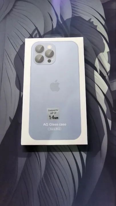 Capa Glass Vidro Temperado AG p/ Iphone 14 Pro - Sierra Blue - Foto 2