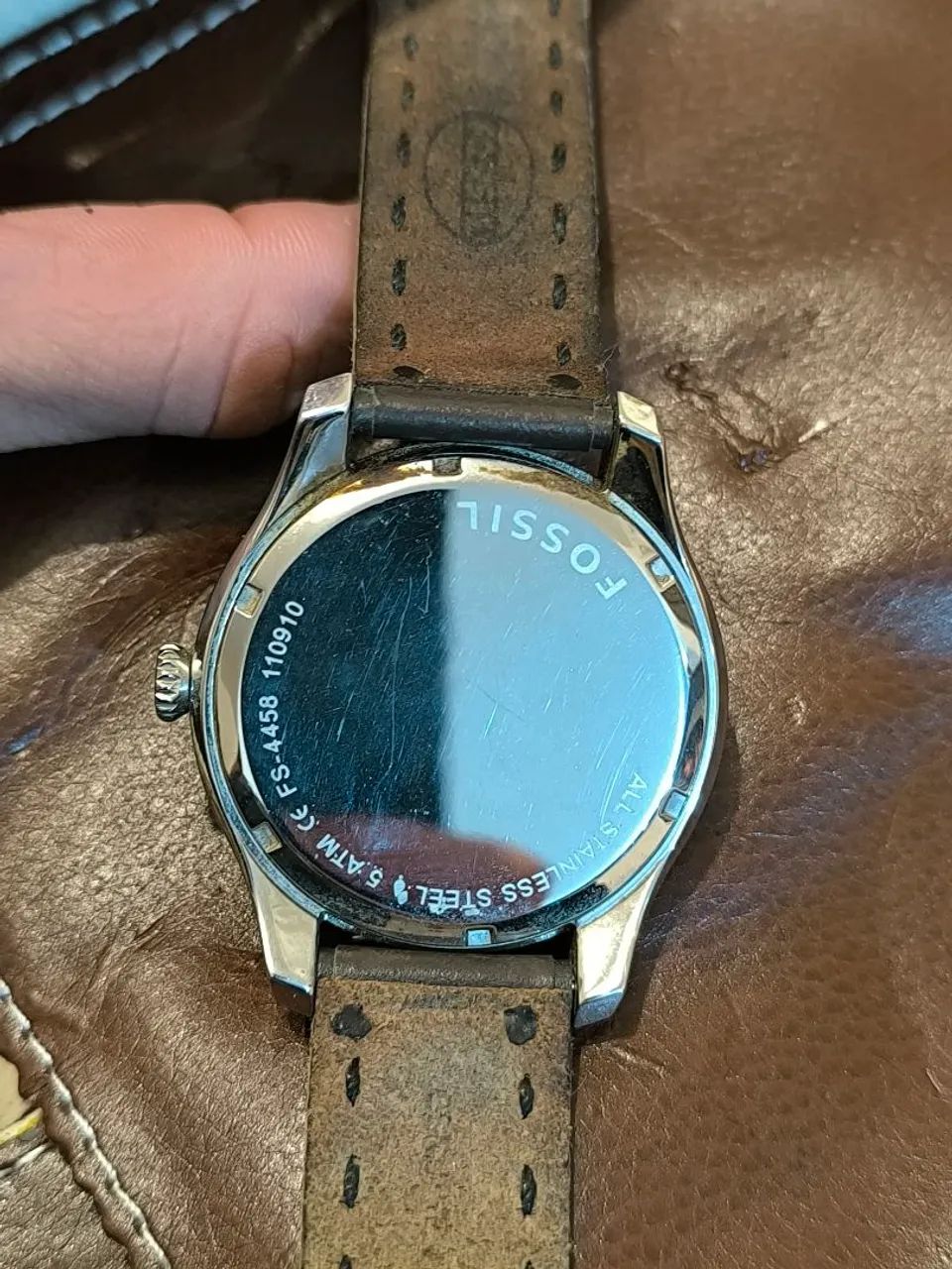 Relógio Fossil Masculino Preto Original - Foto 3
