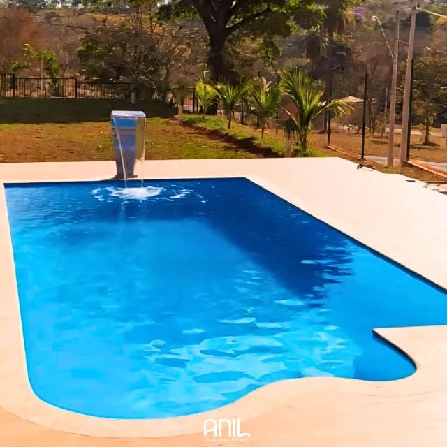 piscina 7 x 3,2 com filtro bomba e casa de máquinas - anil piscinas 35 anos  - Foto 4