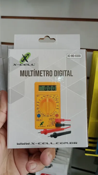 Multímetro Digital X-Cell XC-MD-830D