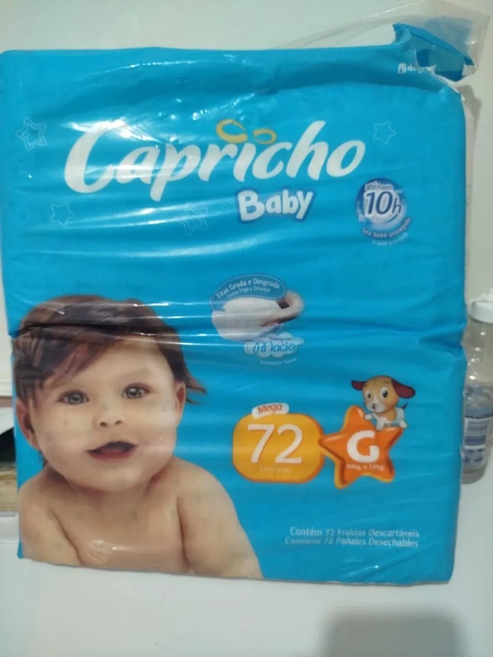 Fraldas Capricho Baby Mega 72 unidades