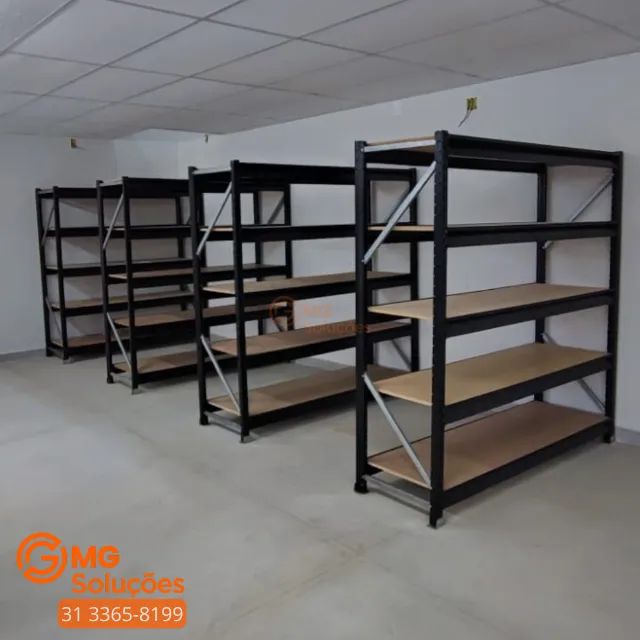 Estante para estoque pesado - mini porta pallet