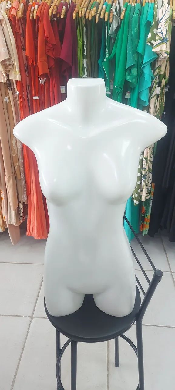 Manequin meio corpo feminino
